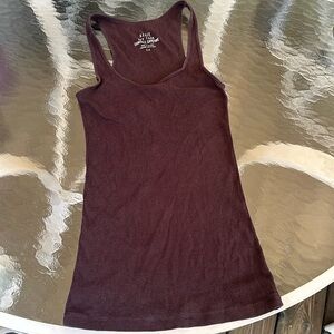 American eagle brown boyfriend tank